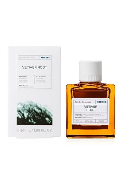 korres Vetiver Root Eau de Toilette Ανδρικό Άρωμα με Νότες από Περγαμόντο και...