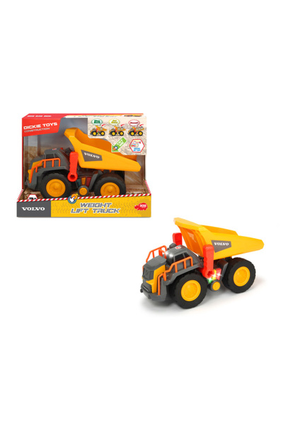 Generic Brand Basculantă Volvo cu senzor de greutate, lumini și sunete - 30 cm