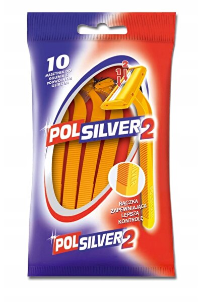 Gillette Set de aparate de ras clasice Polsilver, 2 lame cu acoperire de plat...