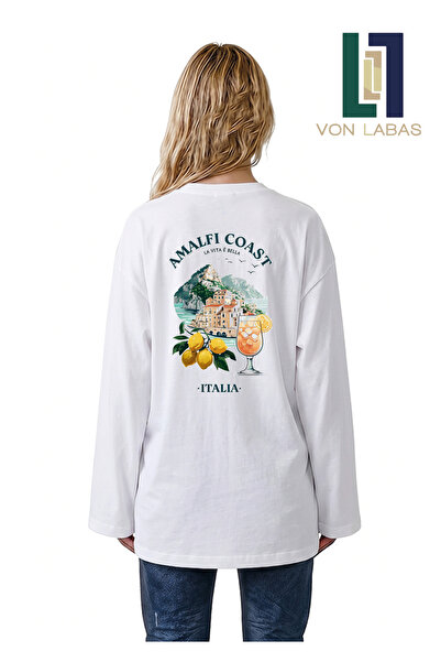 Grafftee Clothing Country Aesthetic (με θέμα τις χώρες) Μακρυμάνικο μπλουζάκι...