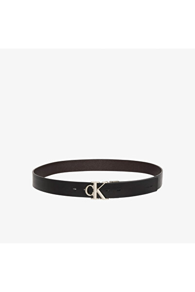 Calvin Klein Buckle Tumbled 35mm Herren-Gürtel in verschiedenen Farben
