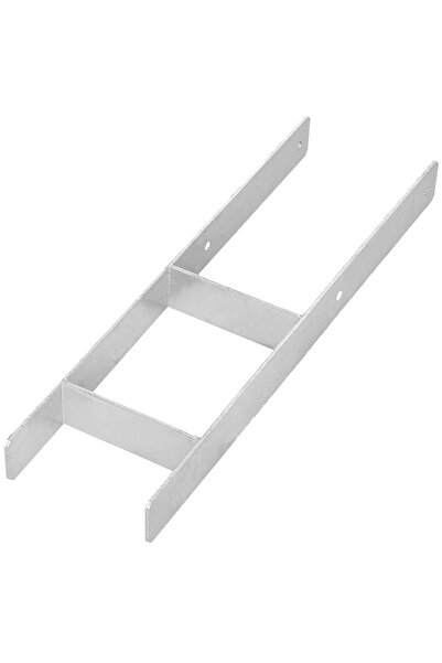 KOTARBAU Bază de ancorare pentru stâlp din oțel galvanizat, tip H, 160 mm, pe...