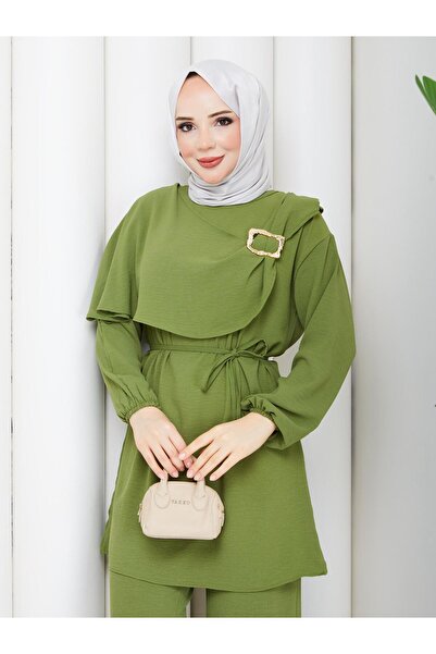 exxitcollection Women's Hijab Suit - Hijab Top and Bottom Set - Hijab Shirt a...