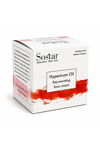 SOSTAR Focus Hypericum Oil Rejuvenating Face Cream Αναπλαστική Κρέμα Προσώπου...