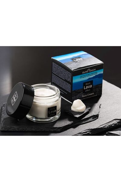 Olive Touch Black Lava Effect Face Cream 50ml