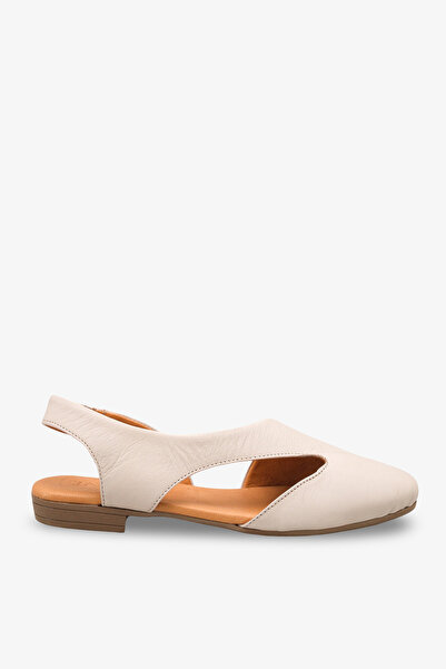 İNNABUTİKK Valenza Women's Genuine Leather Casual Shoes - Silver