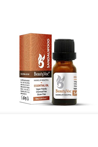 Beauty Voc Sandalwood Oil Organic and Herbal Oils, 10 Ml