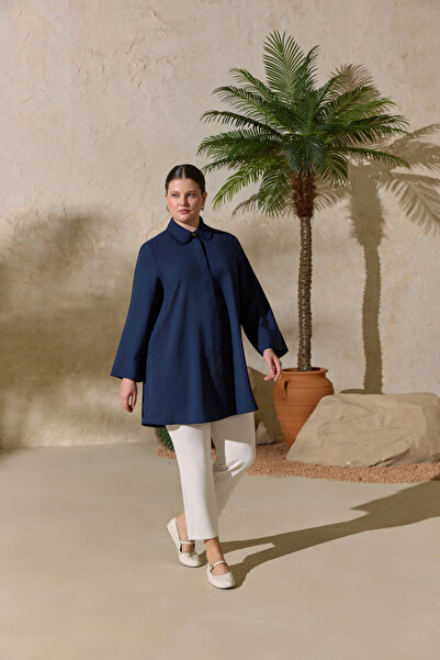 Aker Indigo Shepherd's Stitched Modal Tunic