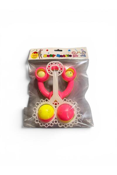 Hon 2-Piece Baby Rattle Set (Girl)