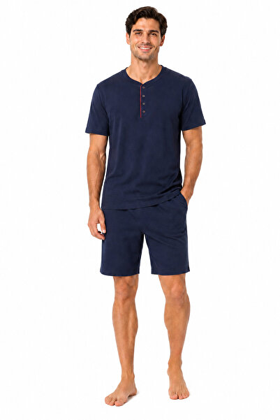 ÖZKAN underwear Özkan 1000-9-10-11 Men's 100% Cotton Single Jersey Front Plac...