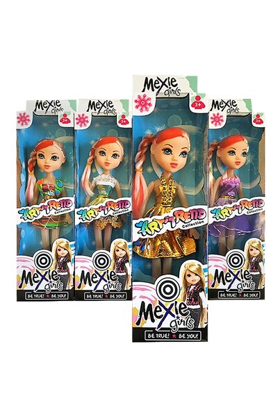 ToyMarkt Κούκλα ArtTrend Κόκκινη Πλεξούδα 32x8.5εκ. 922124