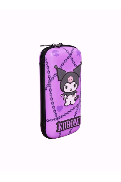 kuromi Husă pentru creioane mov cu model