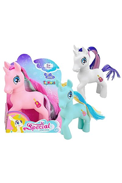 ToyMarkt Μονόκερος με Μακριά Χαίτη Ειδικός Μονόκερος 16x12x5εκ 922092