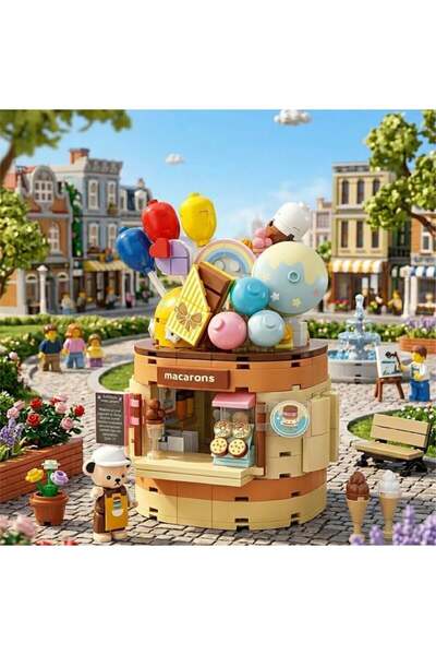 Angel Of Life P881201 Panlos Teddy Bear Collection Ice Cream World 354 Pieces...