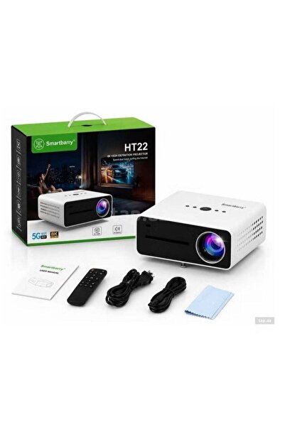 Generic Smartbarry HT22 8k Display Projector with Wifi and Bluetooth Outdoor ...