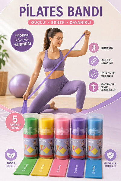Seysa Profesyonel Jimnastik Fitness Eğitim Pilates Bandı Yoga Egzersiz Esneme...