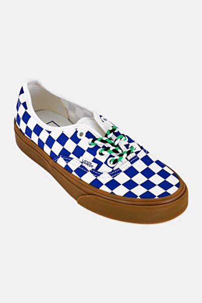 Vans Kids Boy Authentic Lace Up Sneakers Shoes, Multicolor