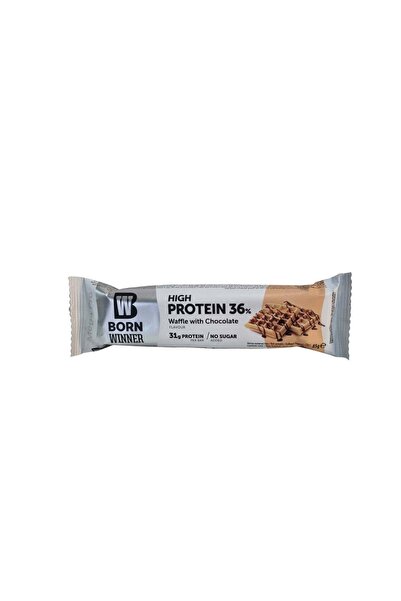 Born Winner Born Winner Mega Protein Waffle Chocolate Bar 60g