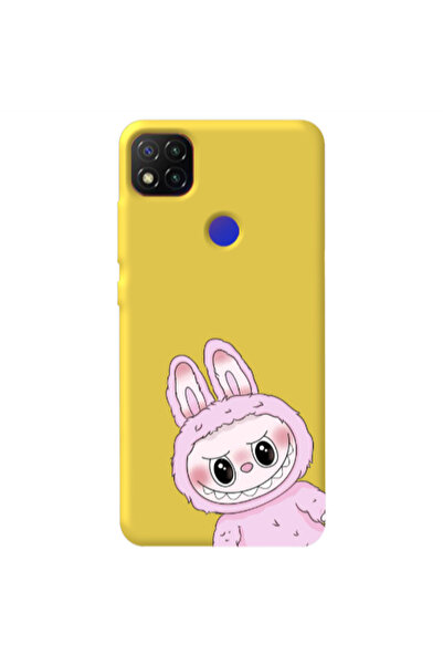 Other Xiaomi Redmi 9c Labubu 6 Yellow Colored Silicone TPU Θήκη