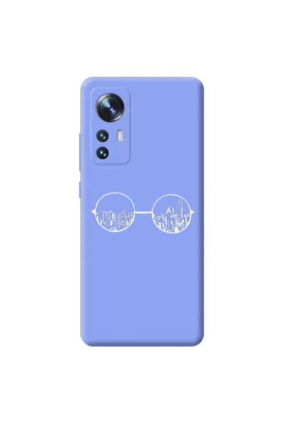 Other Xiaomi Mi 12 Sunglasses Light Purple Colored Silicone TPU Θήκη