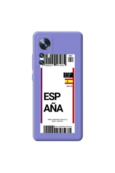 Other Xiaomi Mi 12 Espana Arrival Purple Colored Silicone TPU Θήκη