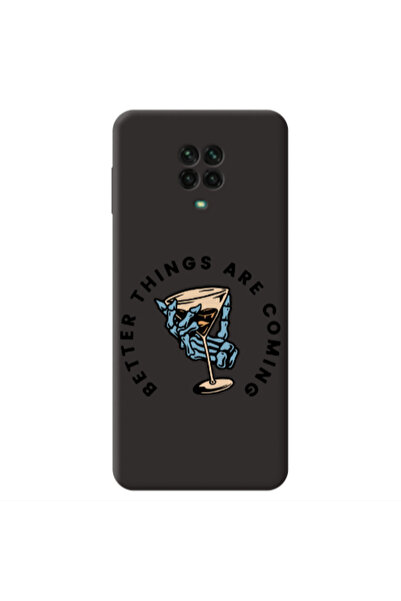 Other Xiaomi Redmi Note 9 Pro Better Things Are Coming Black Colored Silicone...