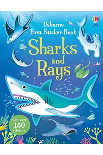Usborne Publishing First Sticker Book Sharks And Rays