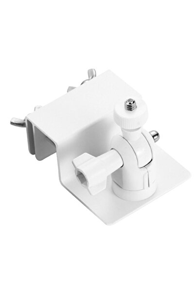 Choice1 WHITE Dedicated Bracket for Eaves, Rain Gutters, and Railings, for Mo...