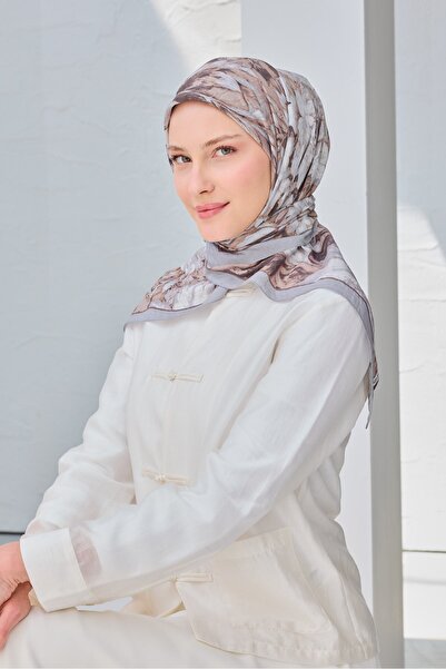 Silk Home Velora Scarf Fleur Mink