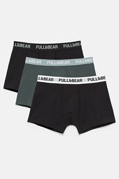Pull & Bear 3'lü boxer paketi
