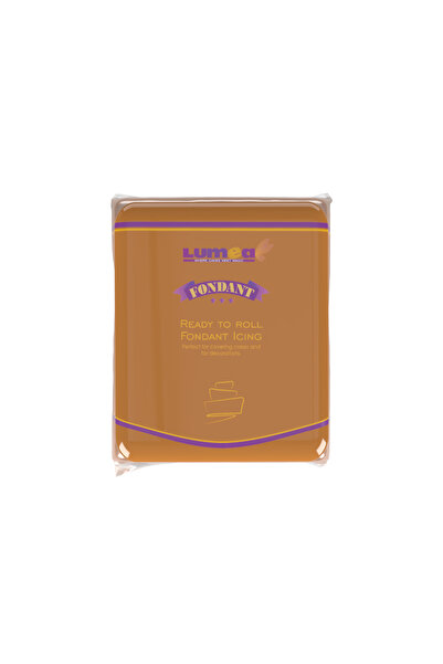 Lumea Basmelor Fondant Maro Teddy, 250g - Lumea