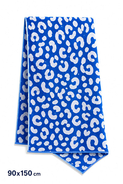 Elif Mira Large Size Bath Beach Towel 90X150 cm 100% Cotton Riviera 700 Gr