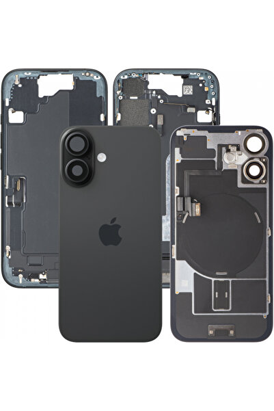 Apple Капак за батерия за iPhone 16, със среден корпус, пълен комплект части,...
