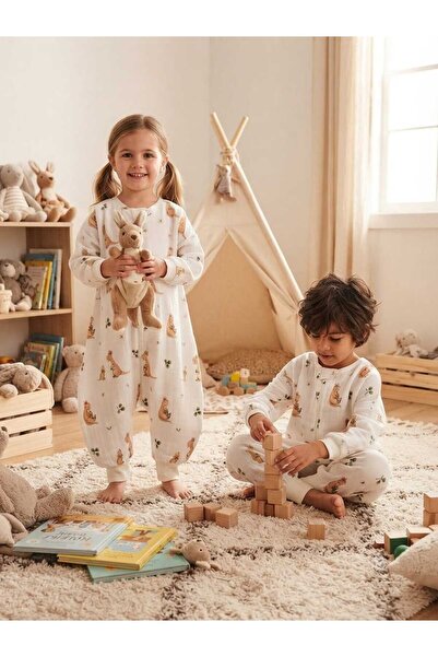 Wenaris Sleeved Summer Single Layer Muslin Sleeping Bag for Girls and Boys, 0...