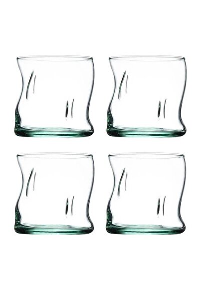 Paşabahçe 420224 Aware Amorf 4-Piece 340Cc Water and Soft Drink Glass Set