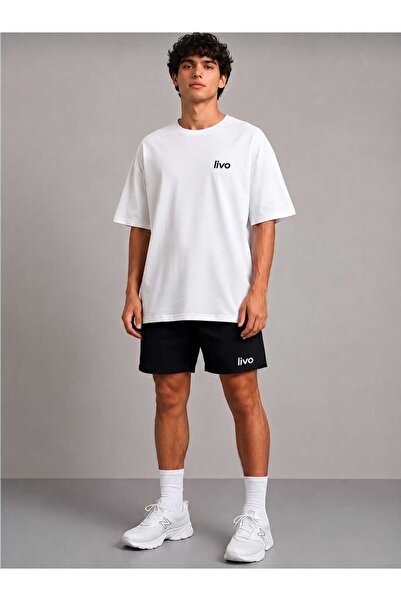 EFFRENATU Basic Oversize T-Shirt with Livo Gülcan Print – Comfortable Fit, Ca...