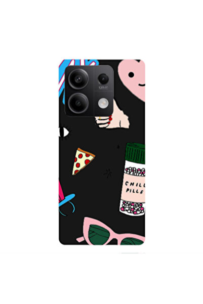 Other Xiaomi Redmi Note 13Pro 5G Chill Black Colored Silicone TPU Θήκη