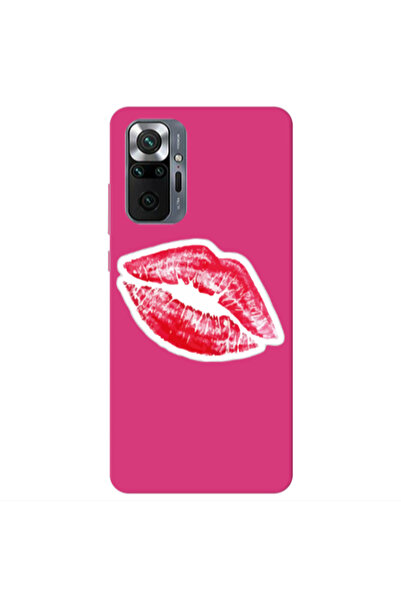 Other Xiaomi Redmi Note 10 Pro 4G Faint Kiss Fuchsia Colored Silicone TPU Θήκη