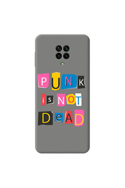 Other Xiaomi Redmi Note 9 Pro Punk is not Dead Grey Colored Silicone TPU Θήκη