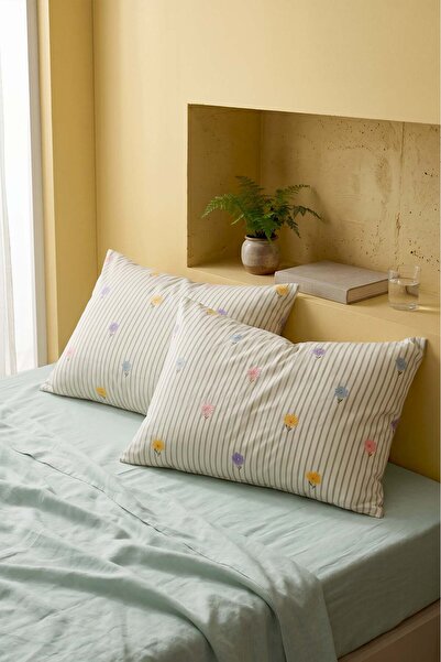 Rivaİstanbul Lisa Cotton 2-Piece Pillowcase 50X70 cm