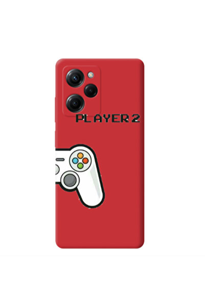 Other Xiaomi Poco X5 Pro Player 2 Red Colored Silicone TPU Θήκη