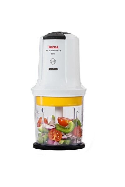 TEFAL Tocator Electric (Chopper), MQ723138 Moulinette 6-in-1, 500 W, Negru