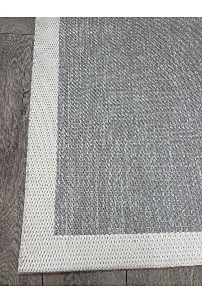 Rixos Bördürlü Sisal Halı Kaymaz Taban Makinede Yıkanabilir