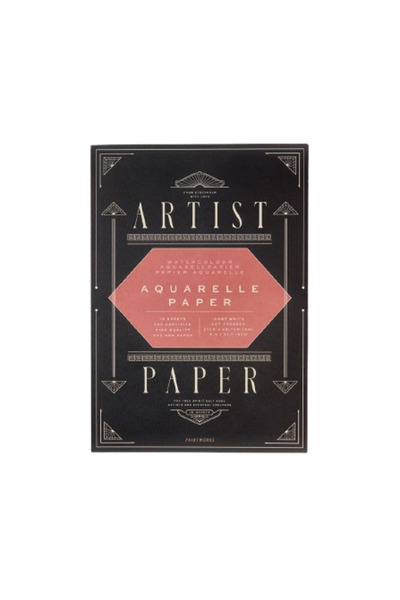 PRINTWORKS Aquarelle Paper Pad - A4 Unlined Watercolor Drawing Pad