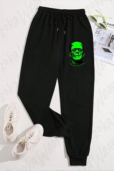 ZOKAWEAR Unisex Φούτερ με στάμπα Frankenstein