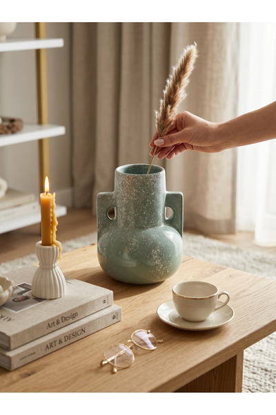 LALEZEN HOME Ceramic Mila Vase