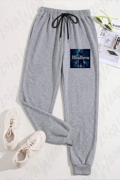 ZOKAWEAR Unisex Bloodborne 2 Printed Sweatpants
