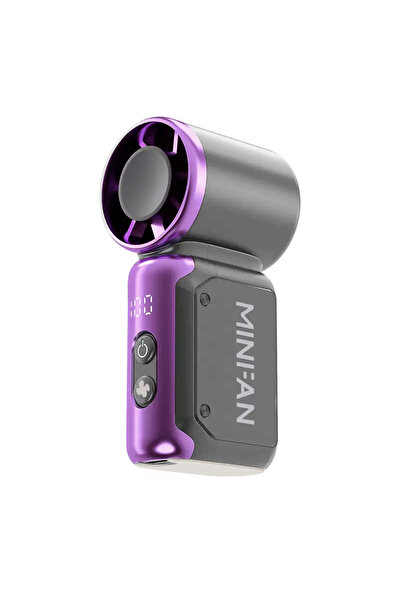 Choice1 PURPLE Portable silent mini bladeless electric fan, suitable for outd...
