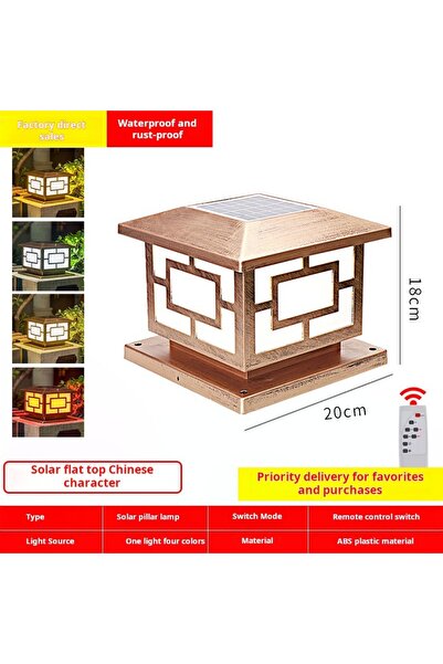 Choice 1 قطعة من مصابيح LED الشمسية من النوع D بطول 20 سم، 4 ألوان، مقاومة لل...