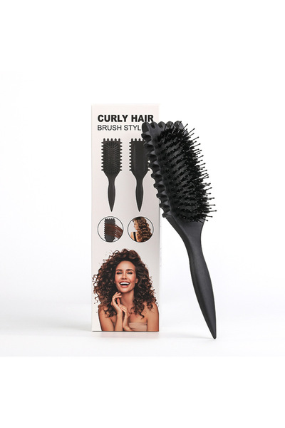 Choice black Salon Bursh Curly Hair Styling Brush: Defined Curls on Wet Hair-...